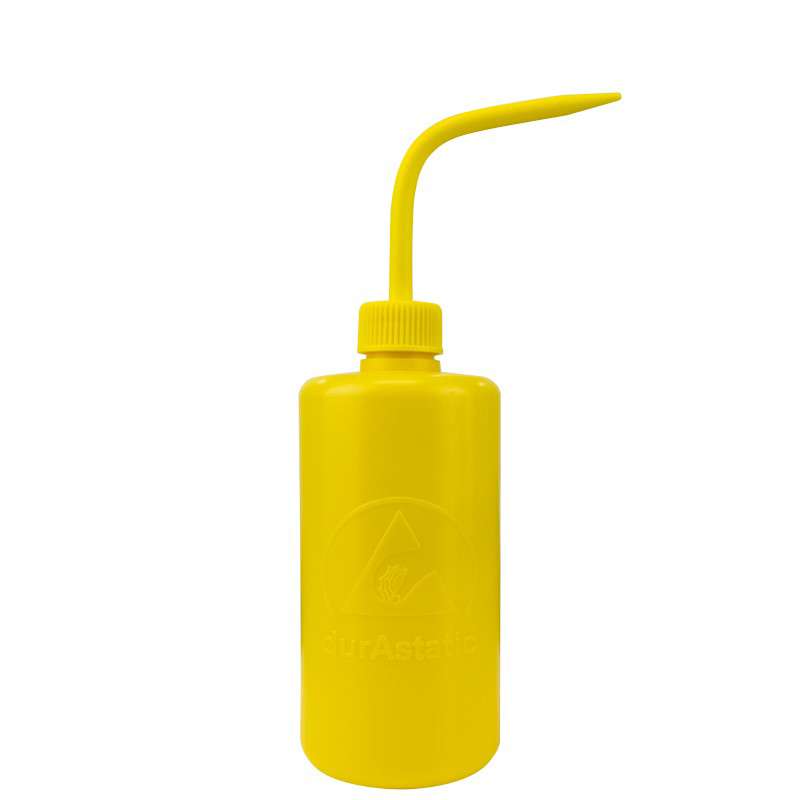 Wash Bottle Esd-Safe, Durastatic 16oz Bottle, Yellow